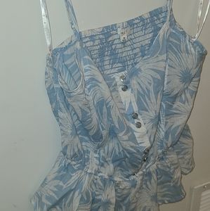 Blue crop top from MINE